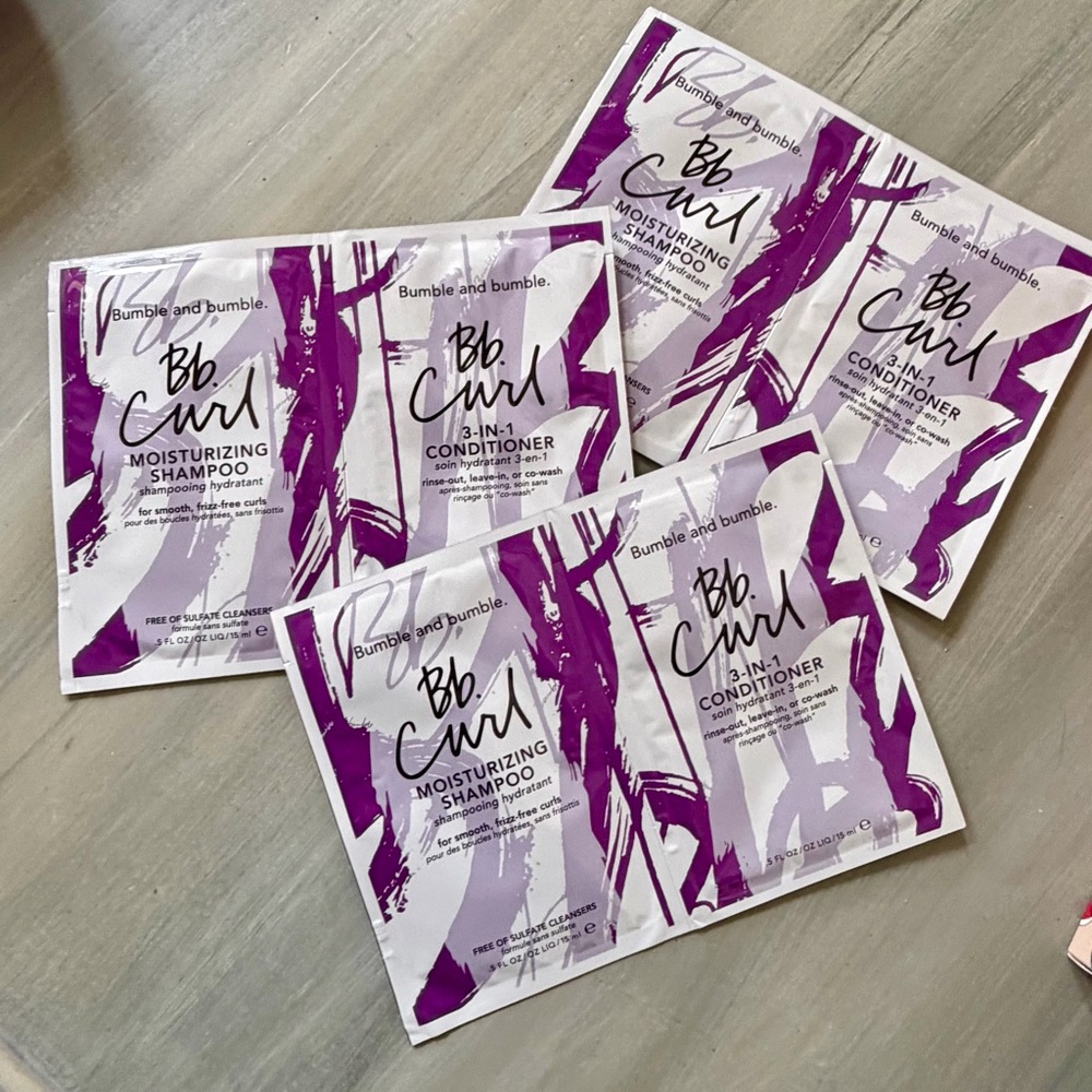 Bumble and Bumble Curl Shampoo & Conditioner Pack Bundle Travel Size 1.8fl oz - Picture 6 of 6